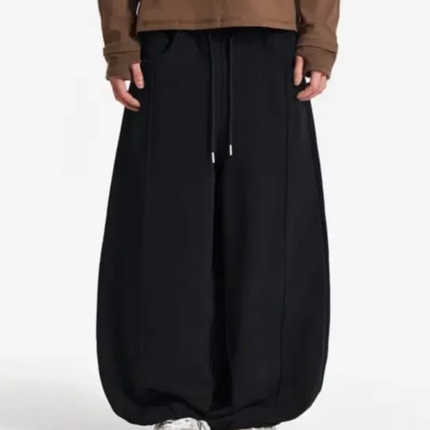 기철 벌룬팬츠 트레이닝 스웻팬츠 BALLOON SWEAT  BLACK s