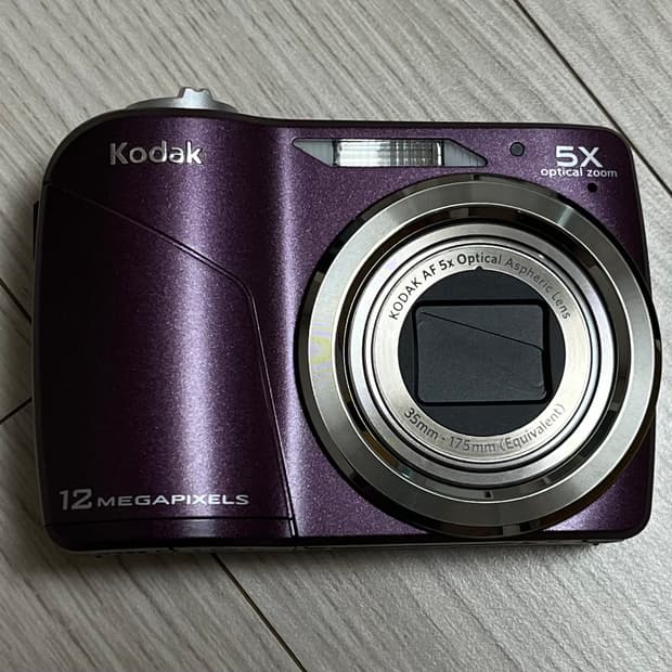 (미사용) 코닥 kodak easyshare c190 퍼플