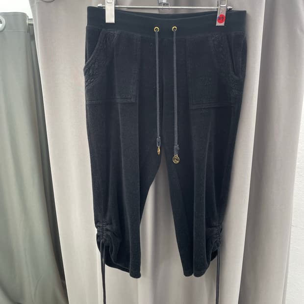 쥬씨꾸뛰르 7부 타월 트레이닝 팬츠