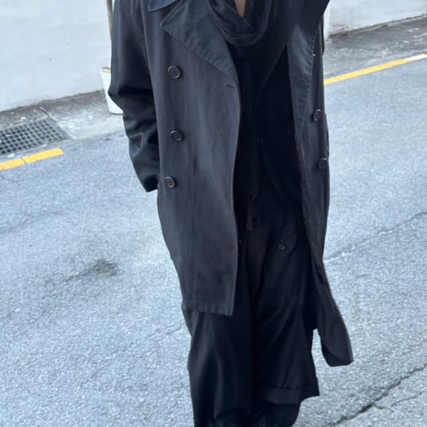 로프트 90‘s 트윌 더블 코트