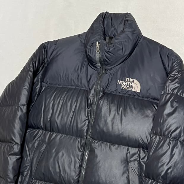 S 노스페이스 눕시 700 구스다운 블랙 패딩
