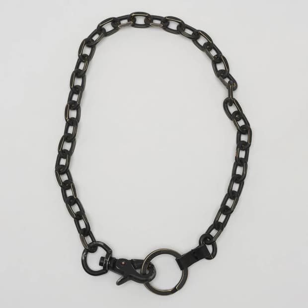 아워레가시 라돈 바니시드 블랙 메탈 키체인&목걸이