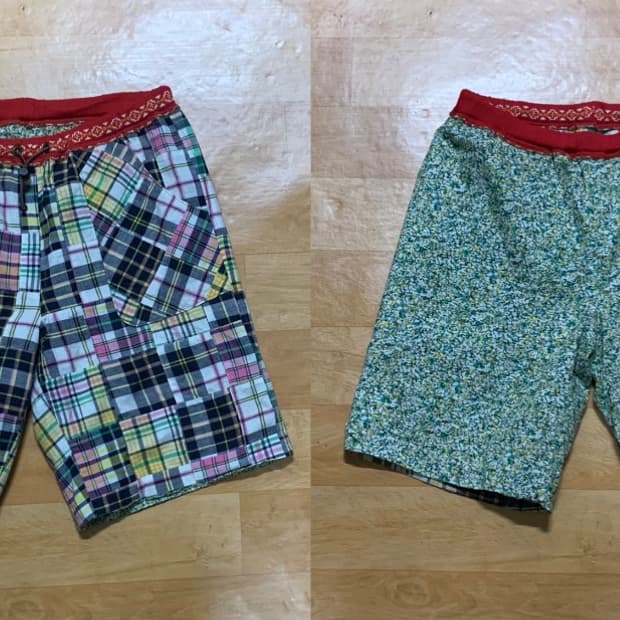 Jean Nassaus California 리버서블 숏츠(유니색스)