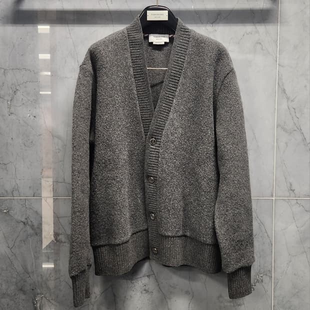 [3] 톰브라운 울 플리스 오버사이즈 가디건