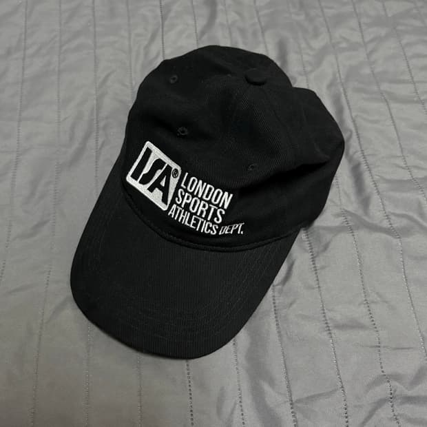 미치코런던 스포츠 LSA 로고 코튼 볼캡 (블랙)
