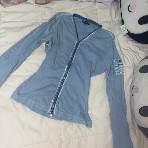 빈티지 슬림핏 탑