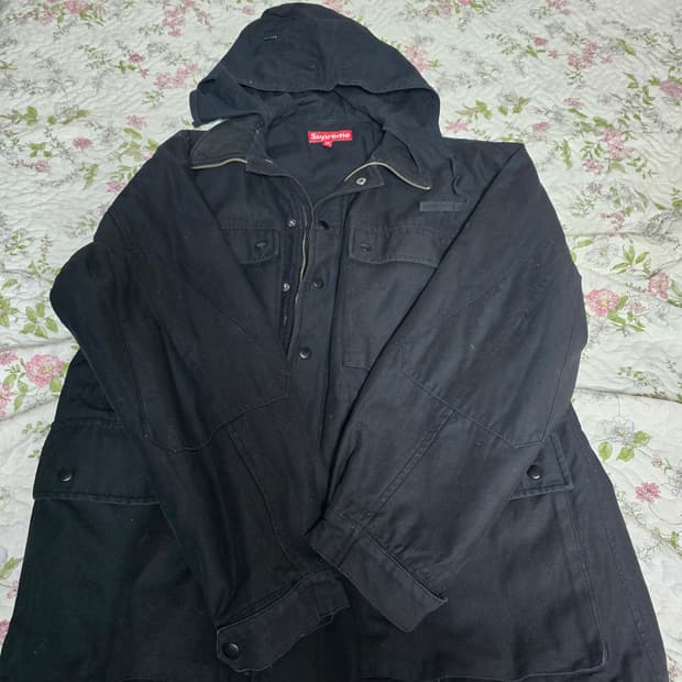 슈프림 alpine m-65 후드자켓 XL