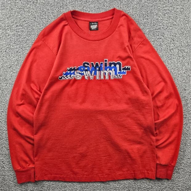 90s USA 스크린스타즈 싱글스티치 롱슬리브 긴팔티셔츠(L)/11817