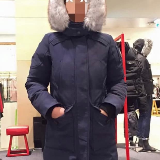 무스너클 여성 패딩 MK2613KLF 네이비 M