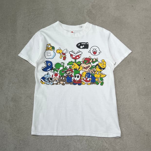 마리오 프린팅 반팔티 s10271
