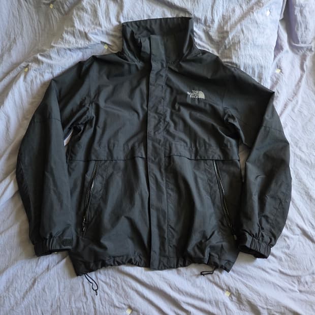 노스페이스 블랙 바람막이 자켓 L