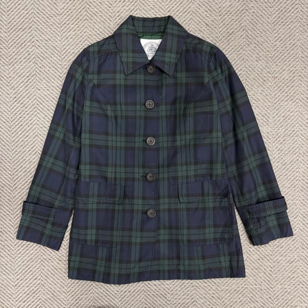 제이프레스 블랙와치 체크 자켓 v1021