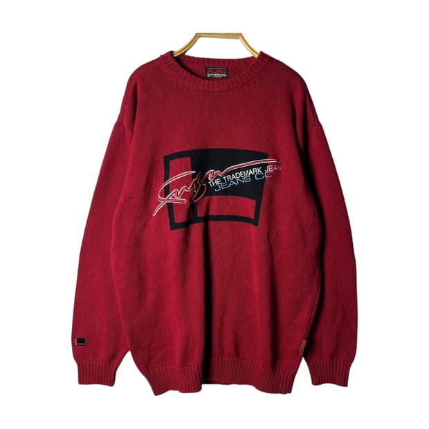 [Fubu] 00's 후부 올드스쿨 코튼 니트 