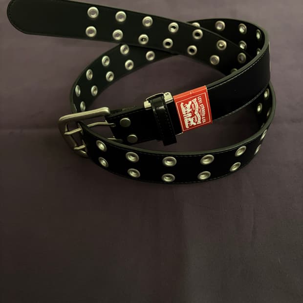 Levi's Double Eyelet Belt 리바이스 더블 아일릿벨트