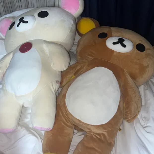 리락쿠마/코리락쿠마 인형 세트 100cm 정품