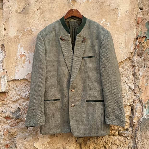 오스트리아 트위드 헌팅 자켓