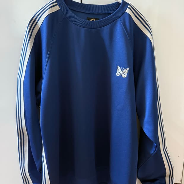 니들스 NEEDLES TRACK CREW NECK SHIRT PO