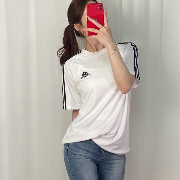 아디다스 화이트 트랙탑 