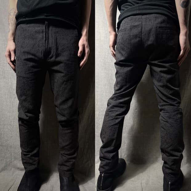 Ann Demeulemeester 00s Stripe Trousers