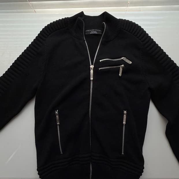 필립 플레인 1978 리미티드에디션 니트집업