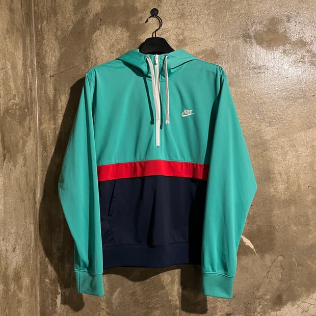 나이키 폴리 반집업 후드