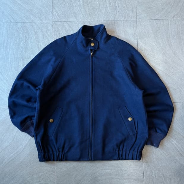 90s Pendleton 90년대 미국 생산 펜들턴 네이비 울 블루종 자