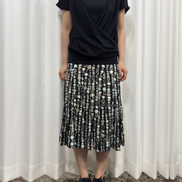 design pleats skirt