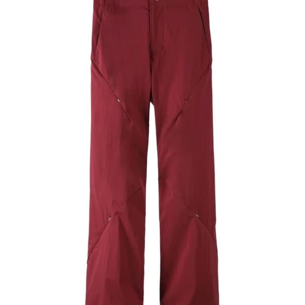 [M] 포스트아카이브팩션 테크니컬팬츠 RIGHT 버건디