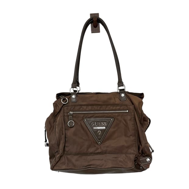 게스 브라운 숄더백