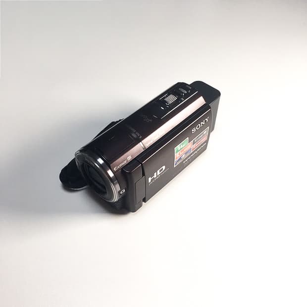 [영화색감풀박스]소니 Sony HDR-CX590V 빈티지캠코더 브라운 