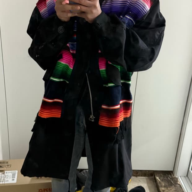 준야와타나베 자미로콰이 야상 코트 자켓 L