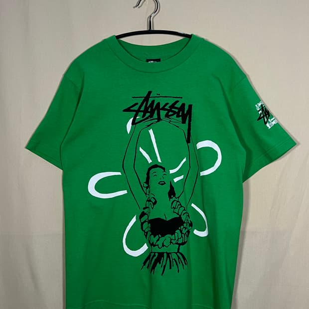 스투시 00s 알로하 유니크 반팔 처분 