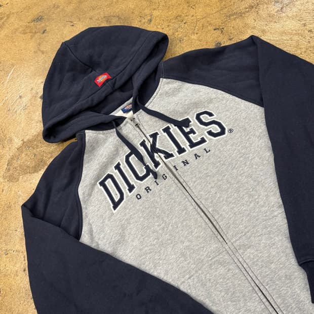 디키즈 그레이 후드집업