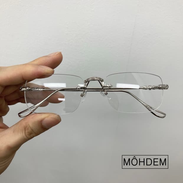 [Unisex] 크롬 디테일 무드 아이웨어 실버