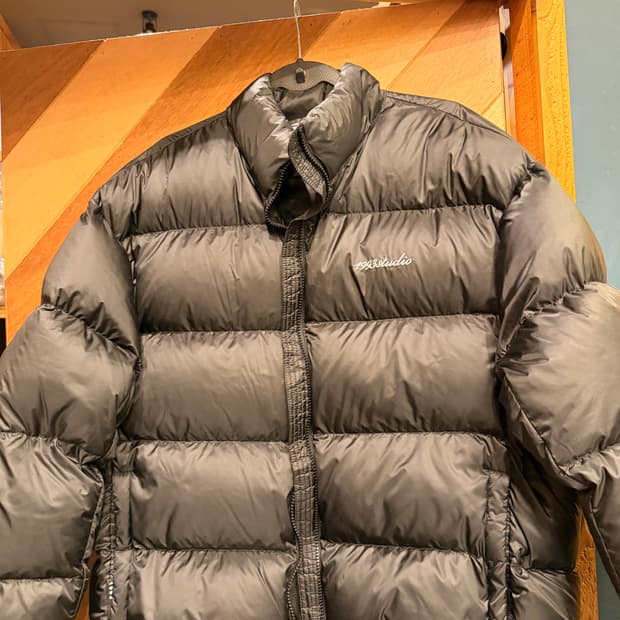 1993스튜디오 다운숏패딩 M