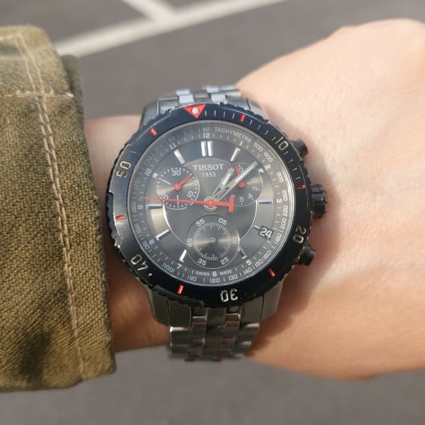 티쏘 1853 남성 메탈 시계