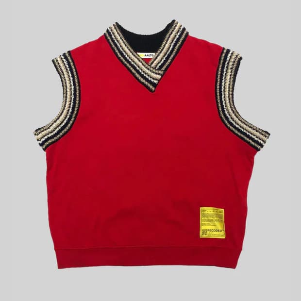 Aalto colleage knit collar vest 알토 베스트