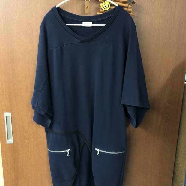 Dries van noten 지퍼 롱 반팔 티셔츠 xs