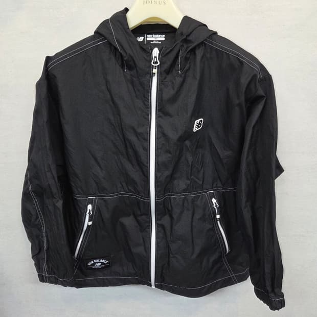 뉴발란스 키즈 주니어 백로고 스티치 초경량 우븐자켓 L