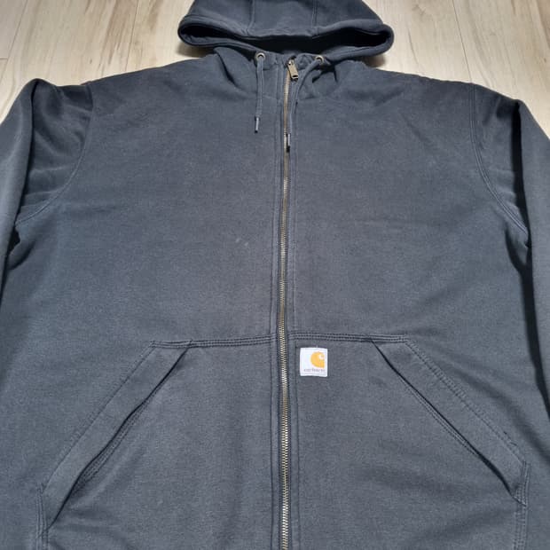칼하트 써멀안감 후드집업 블랙차콜 XL