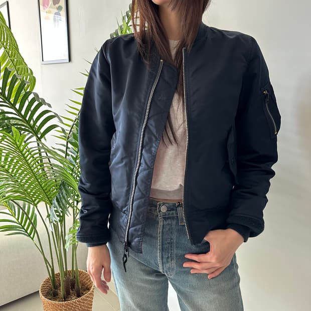 알파 alpha ma-1 봄버 자켓