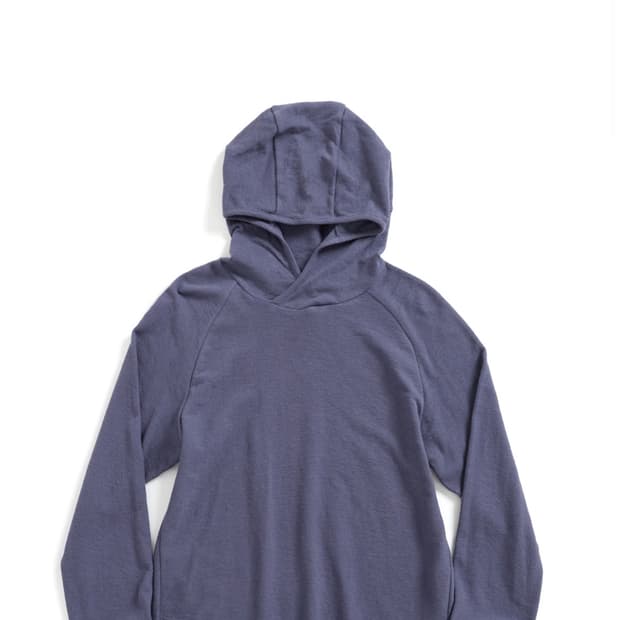 Regular Base Hoodie Vintage Blue