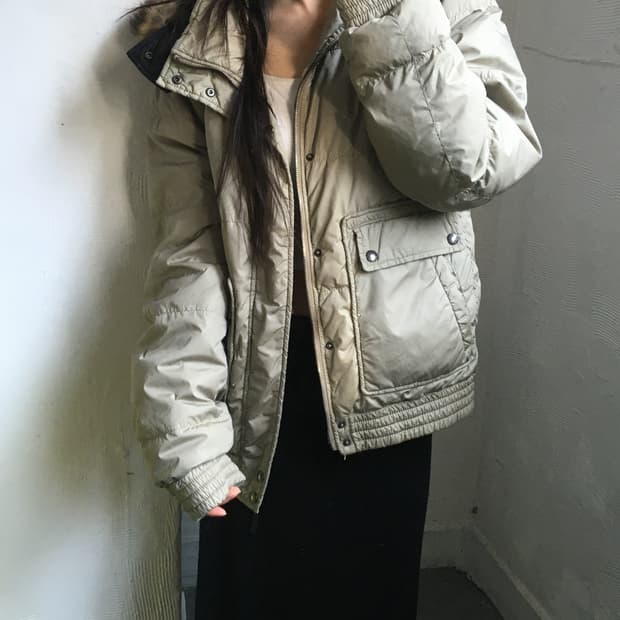 Prada 프라다 베이지 패딩 자켓