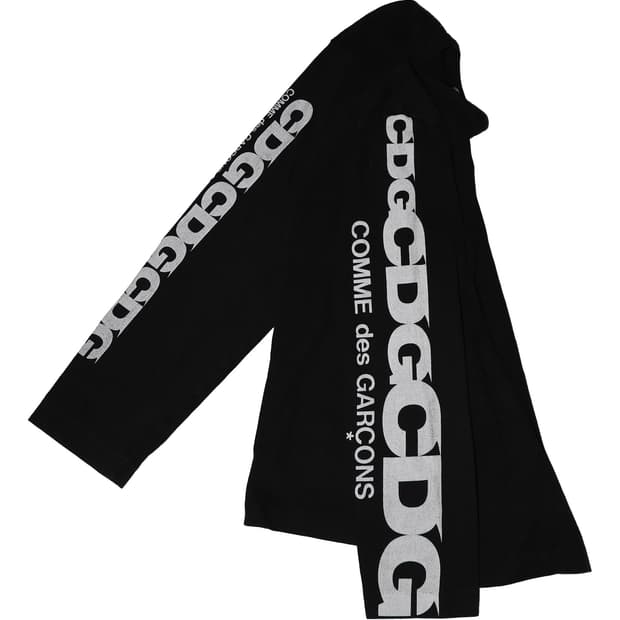 꼼데가르송 CDG 블랙 슬리브