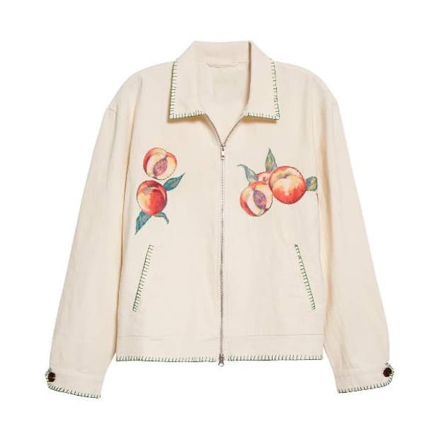 bode georgia peach jacket