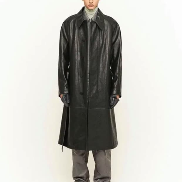 누마레 ee 레더 코트 L