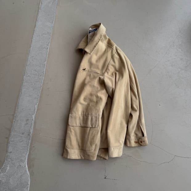 폴로 랄프로렌 고트스킨 스웨이드 자켓