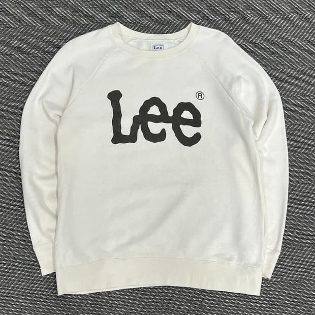 lee 빅로고 맨투맨 v1232