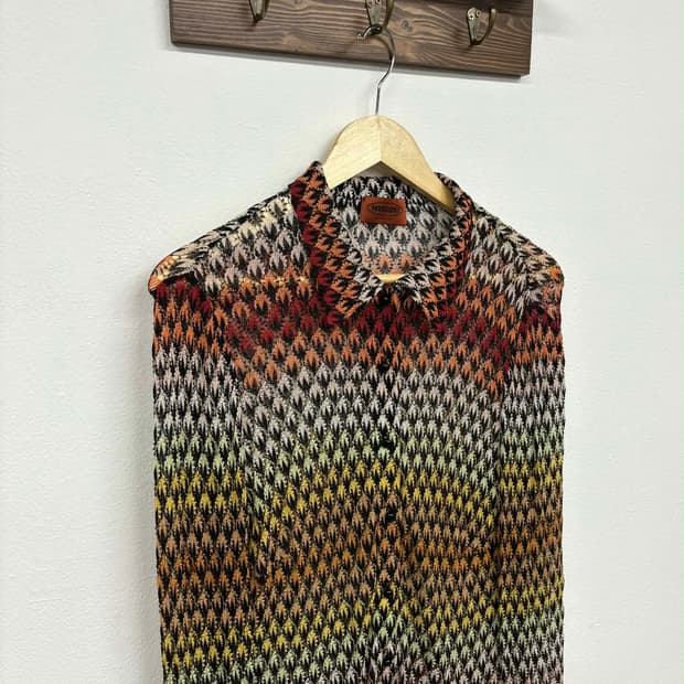 [88] 미쏘니 패턴 니트 썸머 가디건