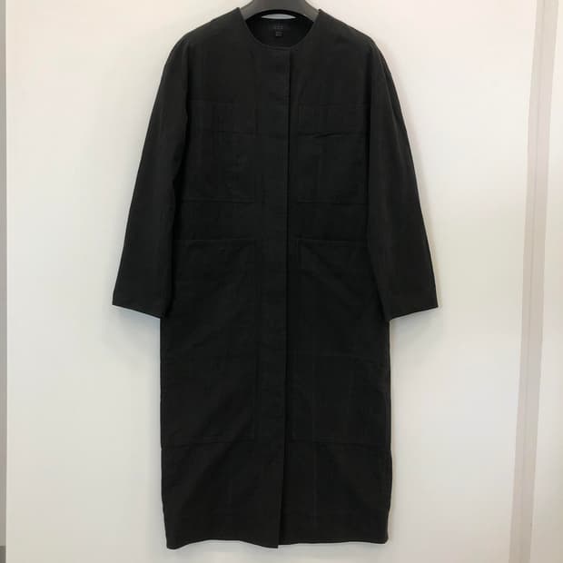 COS 코스 코튼 논카라 가먼트롱자켓 66